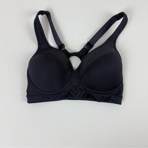 Marika Black Structured Bra with Adjustable‎ Straps Size S